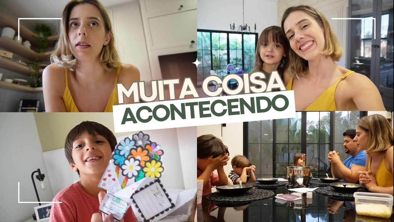 O QUE TEM ACONTECIDO COMIGO? | Rotina do dia a dia de uma mãe de 3 + organização