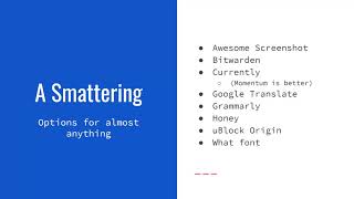 Tech Tuesday - Browser Extensions 03.16.21