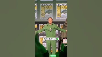 RDJ is Dr.Doom ✅ #marvel #avengers #sdcc2024 #robertdowneyjr #shorts #ironman