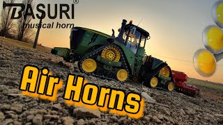 AMAZING RC JOHN DEERE with AIR HORNS 🎺BASURI and🇹🇷 TURKISH WHISTLE🔊 #frsky #johndeere @FrSkyOfficial