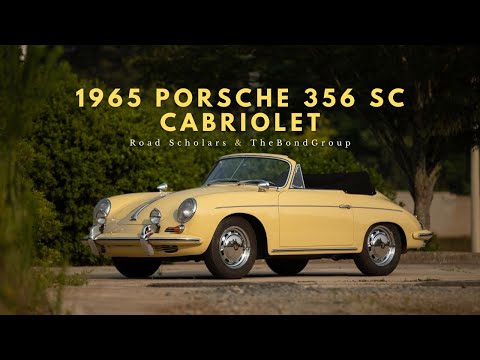 Road Scholars & Bond Group | 1965 Porsche 356 SC Cabriolet | Chassis 160909