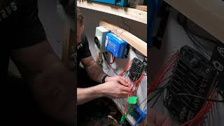 First Time Installing Electrics in my Campervan Mercedes Sprinter #campervan #vanbuild #electrical