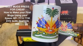 USING YOUR EPSON WF 7710 7720 DYE SUBLIMATION TO MAKE MUGS TUTORIAL