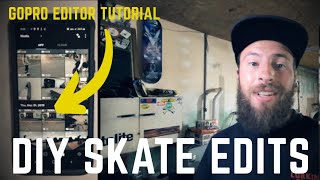 DIY Skateboard edits - GoPro Editor for Android Tutorial screenshot 1
