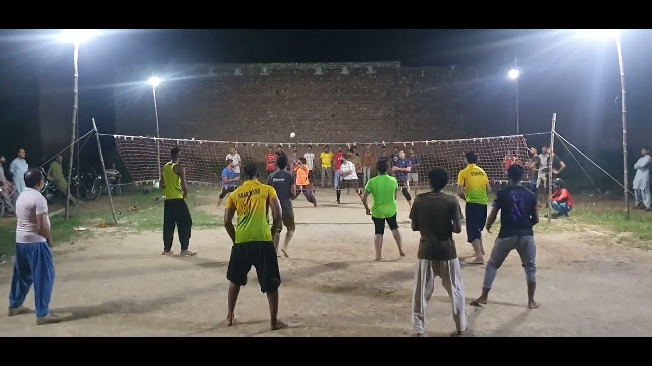 volleyball match in sialkot YouTube