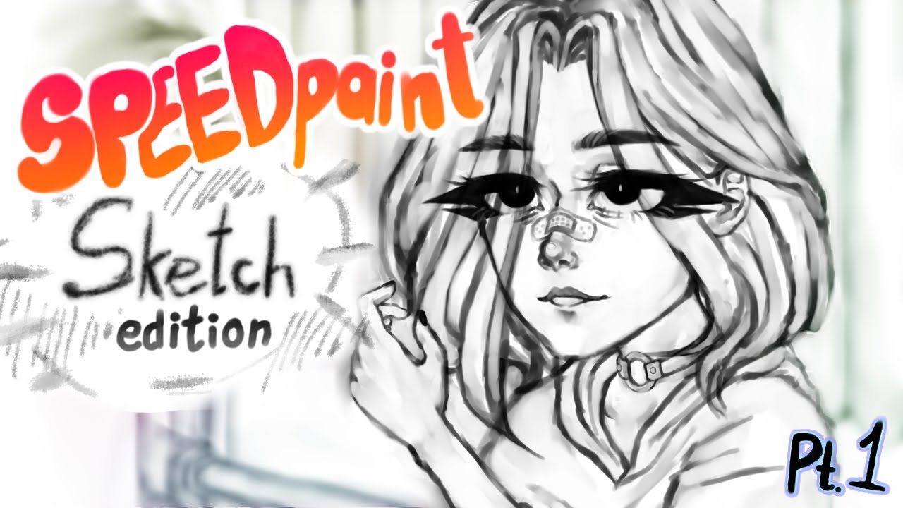 NEW OC // SPEEDPAINT "Sketch edition" (Pt. 1) // - YouTube