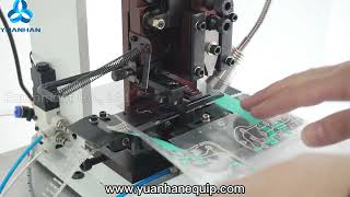 FFC Flexible Cable Crimping Machine YH-MS02 | Membrane Switch Flexible Circuit Crimping Machine
