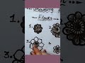how to shade in flowers.!#howtostartmehendi #trending SUBSCRIBE NOW