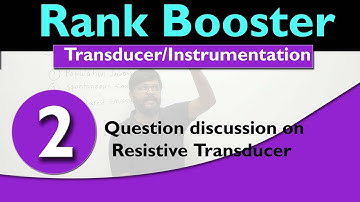 Lec 02 Question discussion on Resistive Transducer