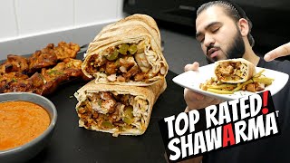 You need to try this CHICKEN SHAWARMA