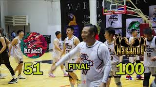 Warriors Basketball League 2024 Week 7. Game 4 Highlights I OLD JAGER VS WAKANDA