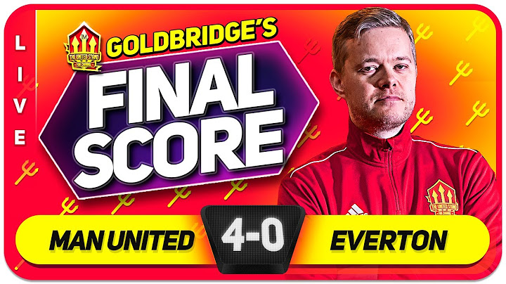 GOLDBRIDGE! Manchester United 4-0 Everton Match Reaction