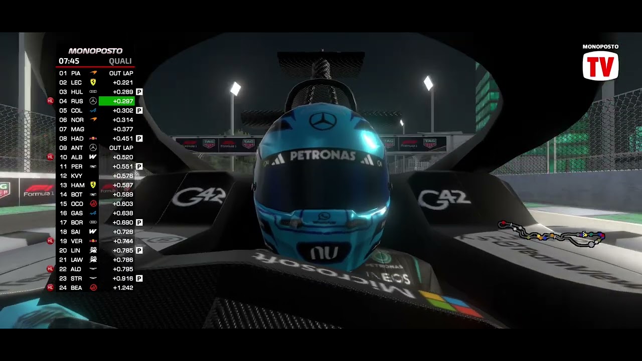 Treino de classificação da Fórmula 1 2026 na Arábia Saudita 