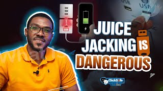 JUICE JACKING EXPLAINED: HOW PUBLIC USBs STEAL YOUR DATA AND BANK LOGINS #clicksafeacademy