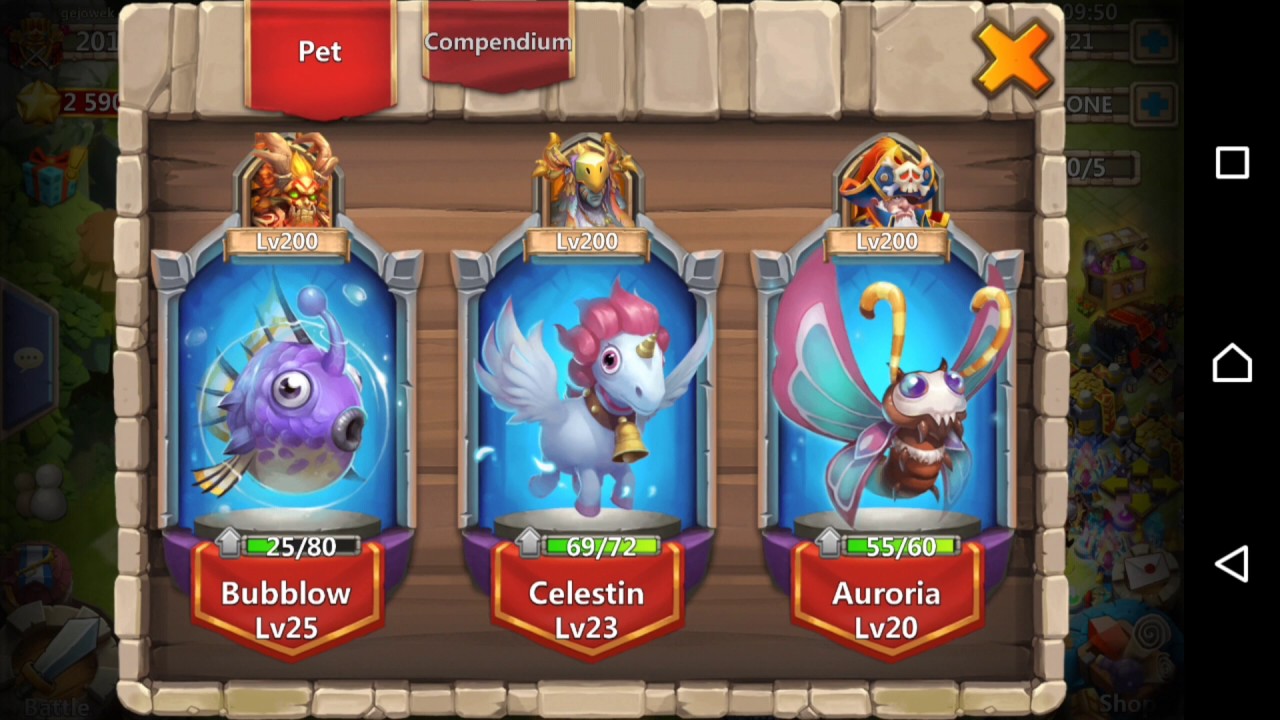 Castle Clash f2p new archdemon