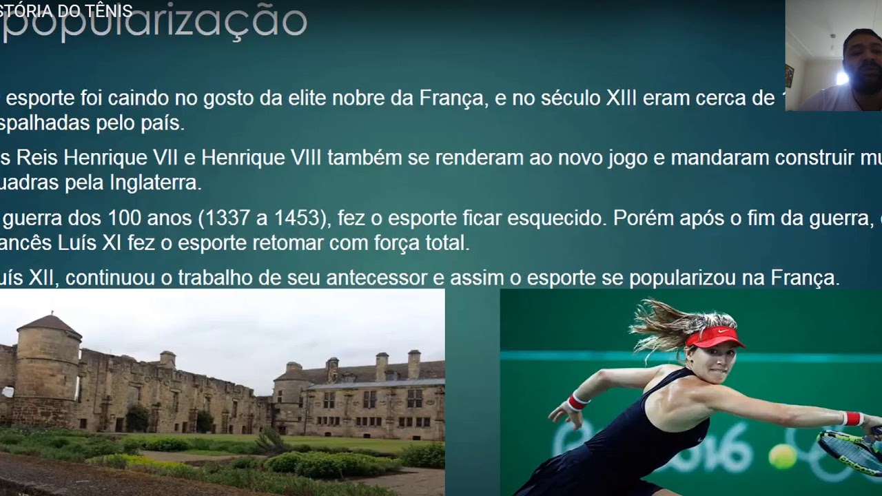 História do Tênis de Campo YouTube