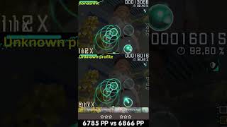 DUEL SHOW honashhk VS Unknown profile - osu! tournament [Map 1] #osu #replay #osugame #stream