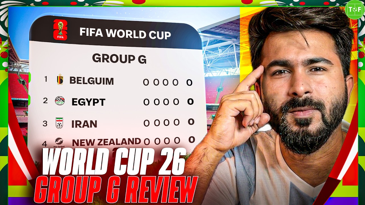 Can Belgium Surprise in World Cup? | Group G Review World Cup 26 #3