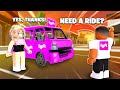 I Became A LYFT DRIVER in Roblox Brookhaven RP...