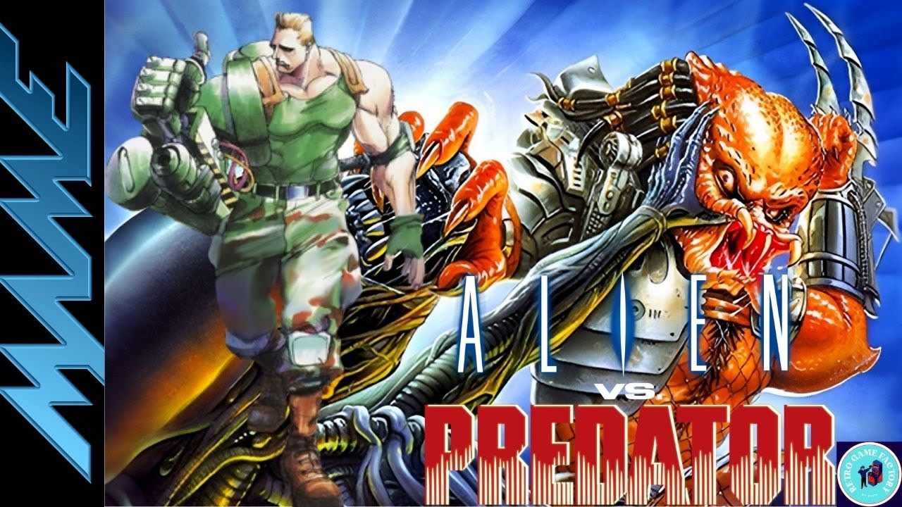 Alien vs. Predator (1994) HD "Maj Schaefer" РЕТРО ГЕЙМПЛЕЙ (БЕЗ КОММЕНТАРИЕВ)