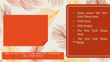 Similar World-class News Portal Scripts | CNN | New York Times Script