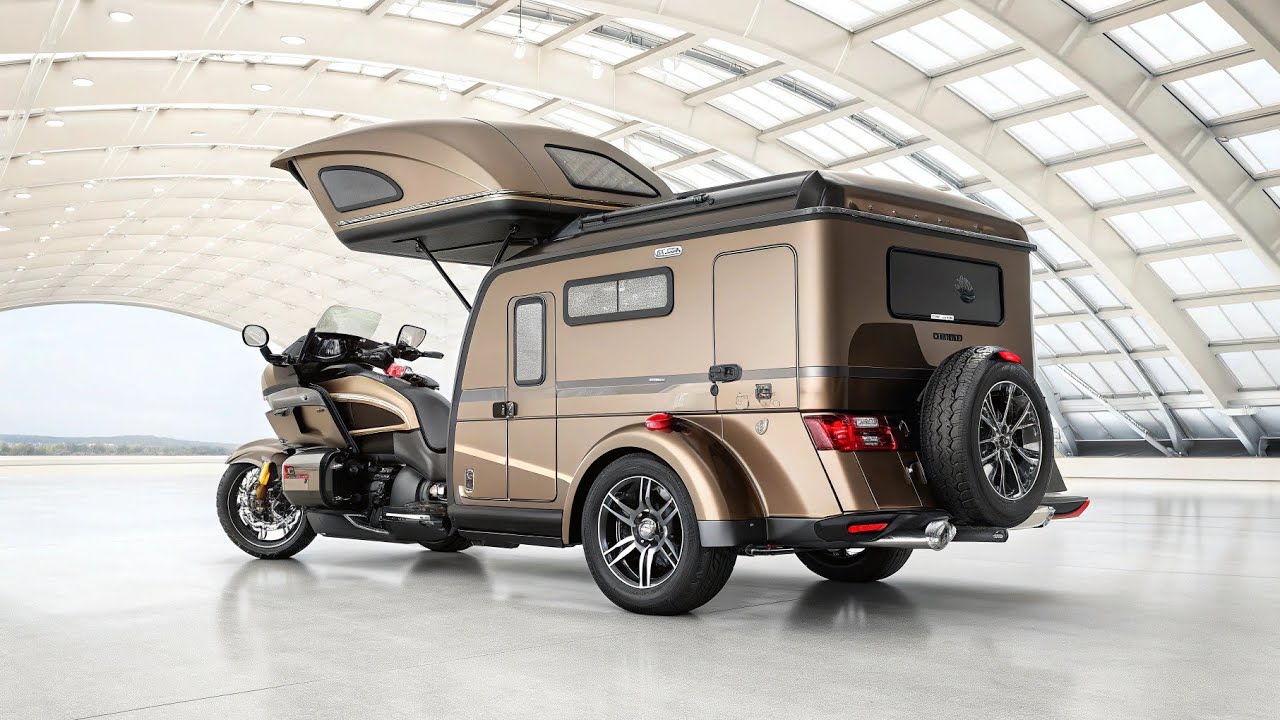 Трехколесный кемпер-автодом 2026 года: футуристическая революция в мире микро-автодомов на трех к...