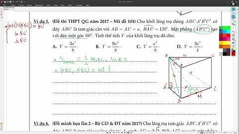 Hình lăng trụ tam giác có bao nhiêu mặt