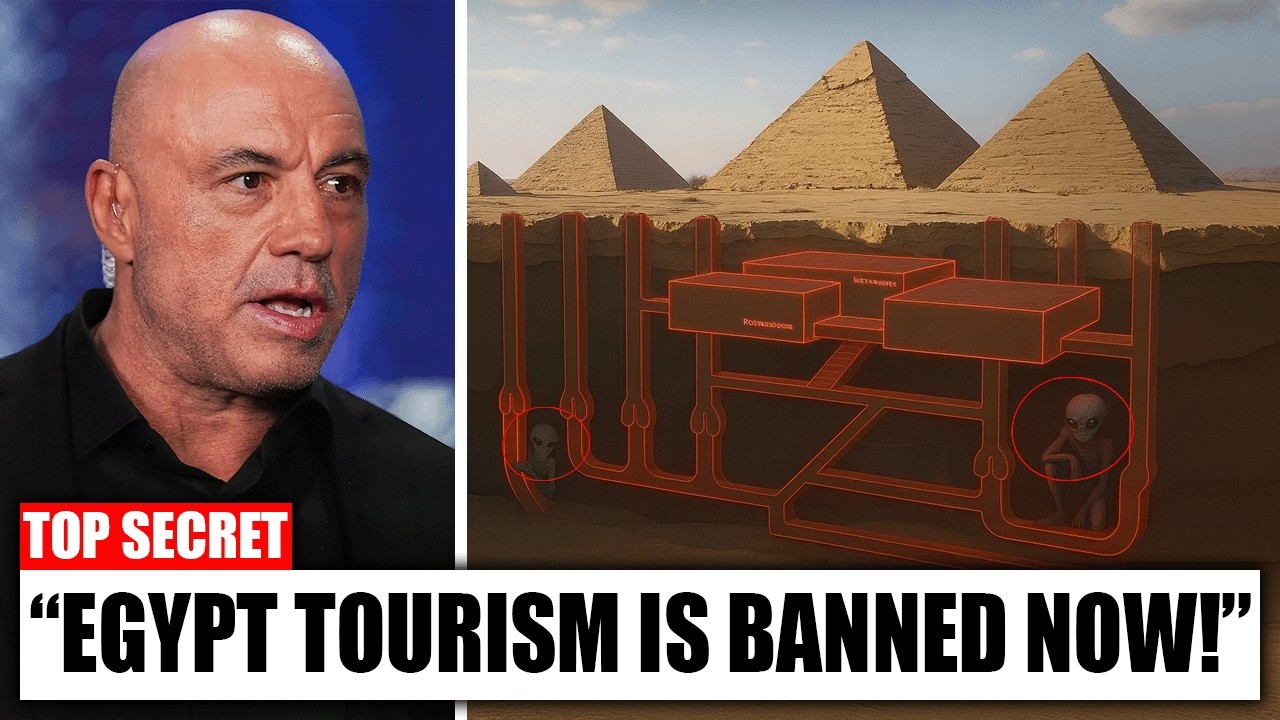 Joe Rogan: "Scientists Finally Exposed Whose Hiding Below The Pyramids"