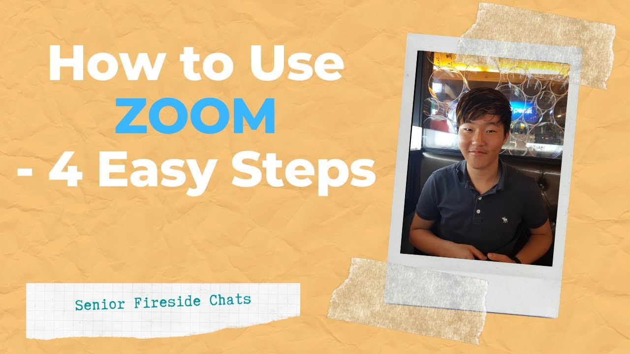 How To Use Zoom: 4 Easy Steps -  Senior Fireside Chats Episode 10