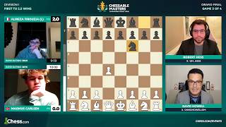 Magnus Carlsen vs Alireza Firouzja | Chessable Masters Final | Game 3 | Feb 7, 2024