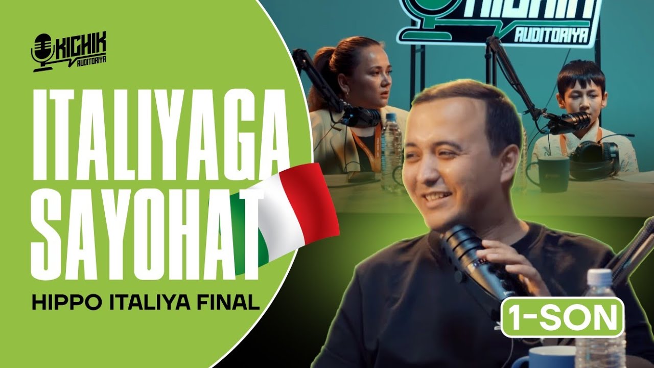 #1 KICHIK AUDITORIYA. HIPPO, ITALIYA, FINAL.