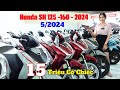 Giá Xe Honda SH 125 , SH 160 Mới Nhất Hôm Nay Đầu 5/2024 Giảm Quá Rẻ