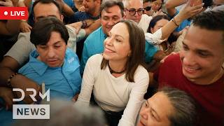 LIVE: María Corina Machado Returns to Venezuela, Travels Through Aragua State | AC1N