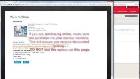 Registering Your Access Code