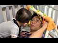 DMで子守りを頼まれたので特殊な育児法で助けた