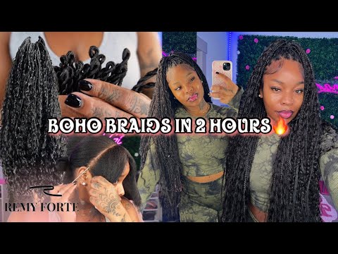 BOHO BRAIDS IN