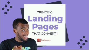 Creating HIGH CONVERTING Landing Pages With 5 Simple Tips