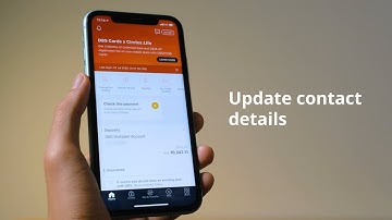 LIVE SIMPLER with DBS & Kim Huat - Update Contact Details