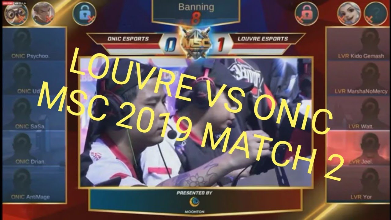 LOUVRE VS ONIC MSC 2019 MATCH 2 - LAWAN TERBERAT