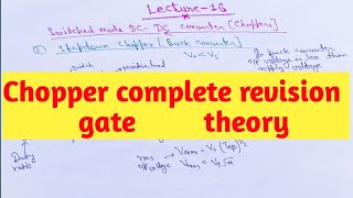 Watch Chopper Revision video