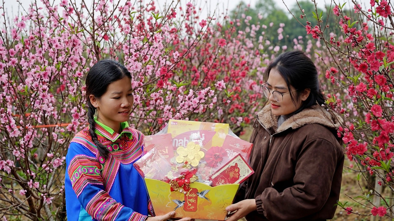 Хан неожиданно расплакалась, получив новогодний подарок от доброй женщины