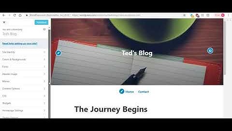 Changing the Header Image in WordPress