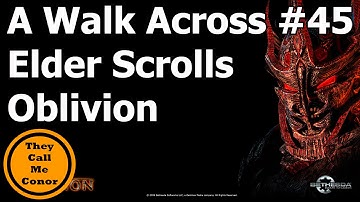 Across the Map #45 Oblivion walk the map TimeLapse Video
