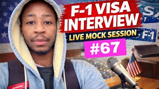 F-1 Visa Interview Mock Session with Pro Tips #67