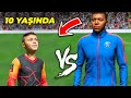 10 YAŞINDA ÇOCUKLAR MAÇA ÇIKIYOR!! // PSG vs 10 YAŞINDA ÇOCUKLAR // FIFA 22