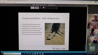 Newport City Council Mar 1 2021 water bond presentation, $4.985M project, public Q&A