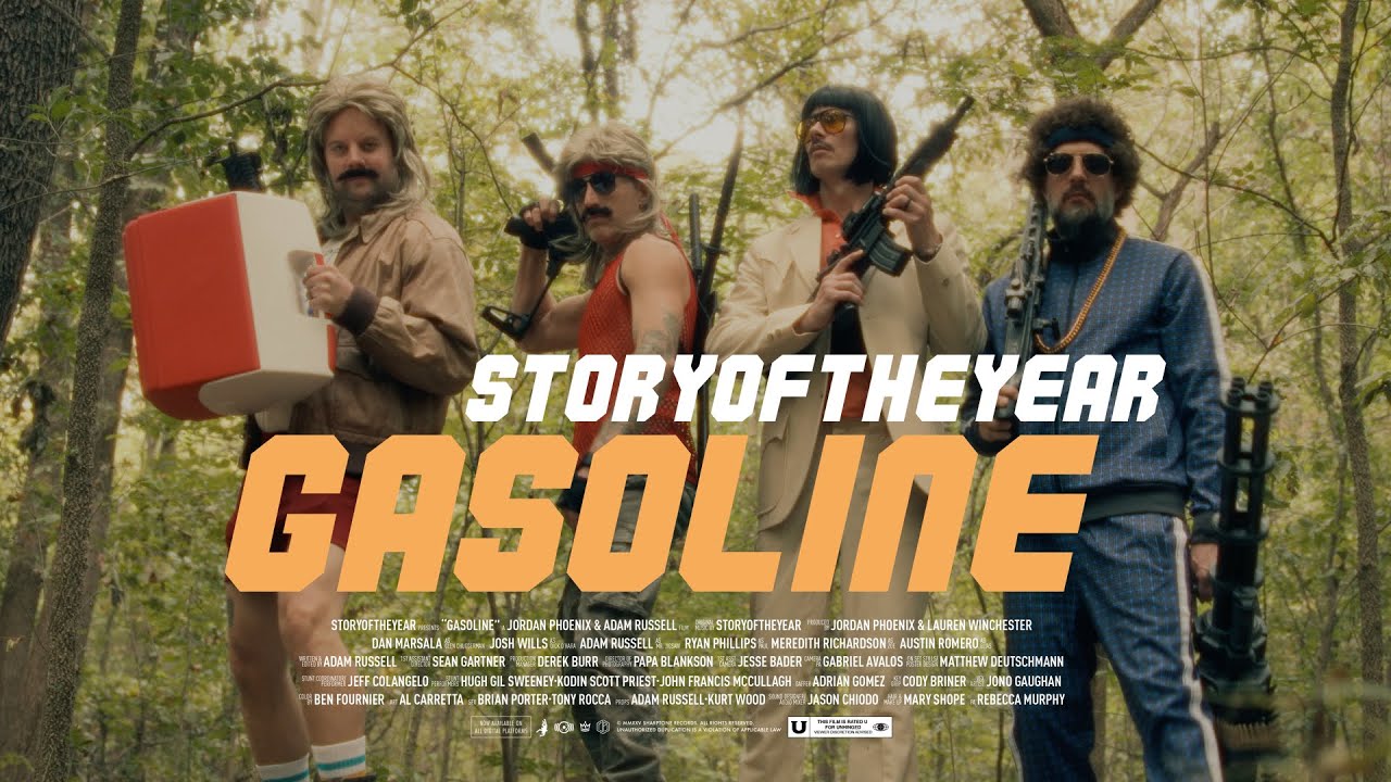 Story Of The Year - Gasoline (All Rage Still Only Numb) (OFFICIAL MUSIC VIDEO)