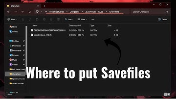 Where to Put Savefiles for Minecraft Dungeons