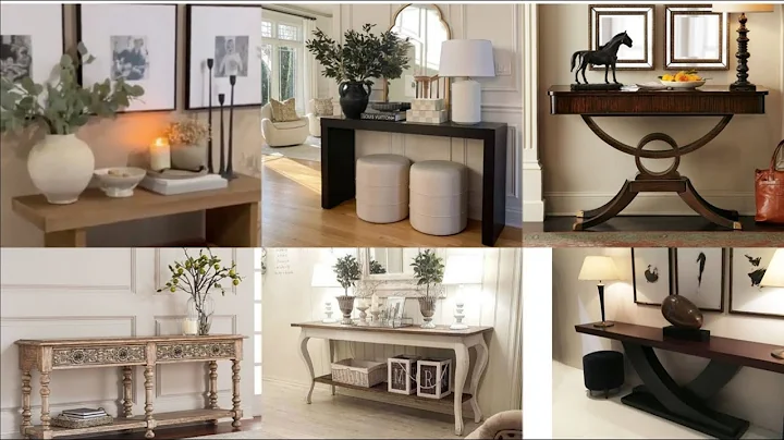 Top 10 Entryway Table   Design Ideas | Console Table Design And Styling Ideas