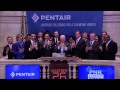 Pentair Ltd. Celebrates Completion of Recent Merger at the NYSE